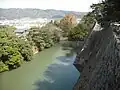上から見た高石垣