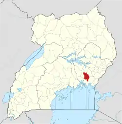 Location of イガンガ県