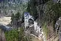 南ウラル山中。イグナチェヴァ洞窟の入り口