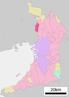 池田市位置図