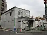 仮駅舎(2019年6月)