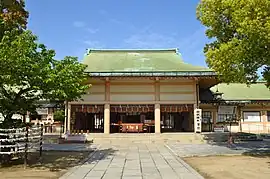 生國魂神社 拝殿