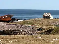 マラン島の難破船