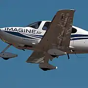 ImagineAirがエアタクシーとして使用しているSR22