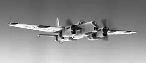 飛行するスタージョン TT.2 TS475号機(1946年1月1日撮影)