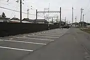 駅前駐車場(2007年2月)