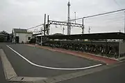 駅前広場(2007年2月)