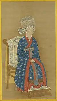 南宋高宗憲聖慈烈皇后の翟衣