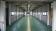連絡通路内(2018年8月)
