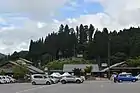 武節城址遠景（武節町、2018年（平成30年）6月）