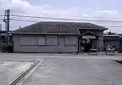 近鉄時代の駅舎（2006年8月）