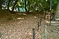猪名野神社境内の土塁