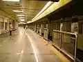 プラットホーム(ホームドア工事前)
