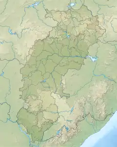 ビラーイーの位置(チャッティースガル州内)