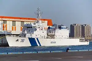ヴィシュワスト級巡視船（神戸港寄港2010年11月撮影）