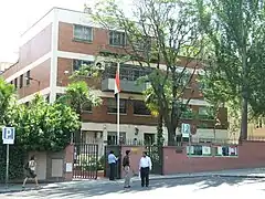 在スペイン大使館（マドリード）