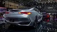 インフィニティ・Q60コンセプト（リア）