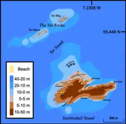 Location of イニッシュトラウール