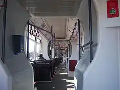 前期車の車内(Type B)