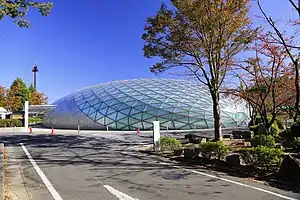 井上公園水泳場（2018年（平成30年）11月）