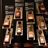 印籠時計(国立科学博物館の展示)。