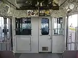 2000系の乗務員室仕切部