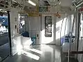 車いすスペース部（左側）