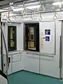車椅子スペースの拡大写真