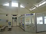 空港ターミナル内部