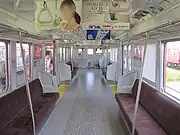 重整備後の車内