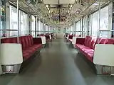 1000形車内