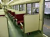 モハ10025の車内（2010年10月16日）