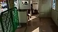 車内（車椅子スペース）