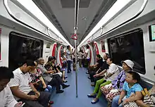 1号線車内
