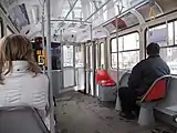 車内(プラハ)