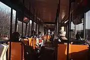 車内(1983年撮影)