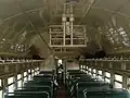 インドネシア向け客車（二等車の車内）