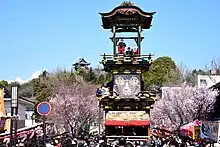 犬山城と車山（犬山祭）（2017年（平成29年）4月）