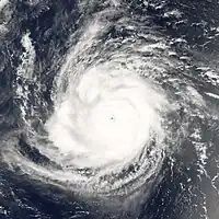 8月25日のハリケーン(当時)「イオケ」