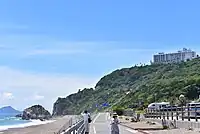 東側から伊良湖オーシャンリゾートを望む