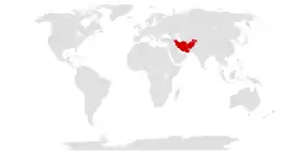ペルシア語話者の多い国