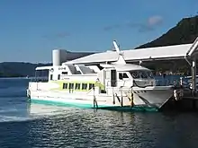 船浮海運のニューふなうき(白浜港)