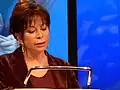 チリの女性小説家、イサベル・アジェンデ。動画を見る