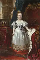 少女時代のイサベル2世 (スペイン女王)(c.1835)  プラド美術館