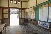 駅舎内