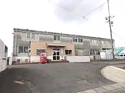 窓口を兼ねた伊勢鉄道本社(2012年1月)