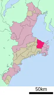 伊勢市位置図