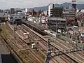 駅全景（2009年9月10日）