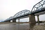 左岸東側から