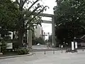 靖国神社の石鳥居